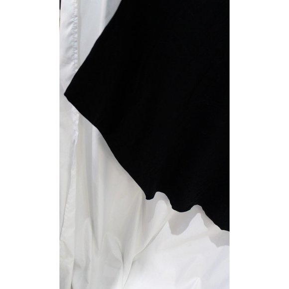 OSKA Black Short Sleeve Stretch Lagenlook Midi‎ Dress 1 US 6/8 - Picture 5 of 7